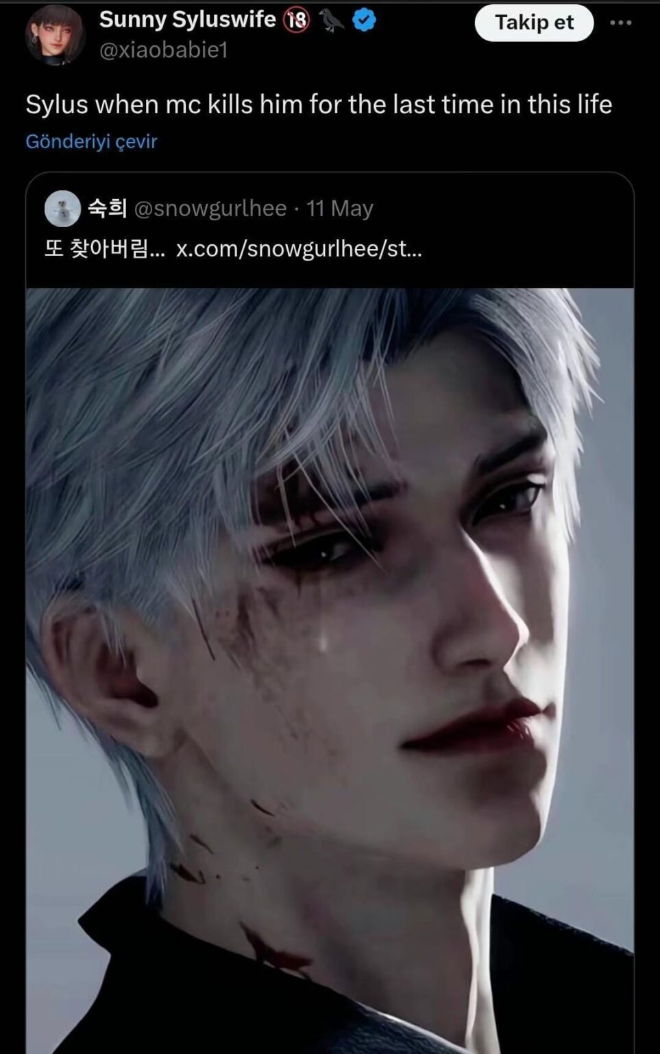私はただ彼が泣くところを見たかっただけです