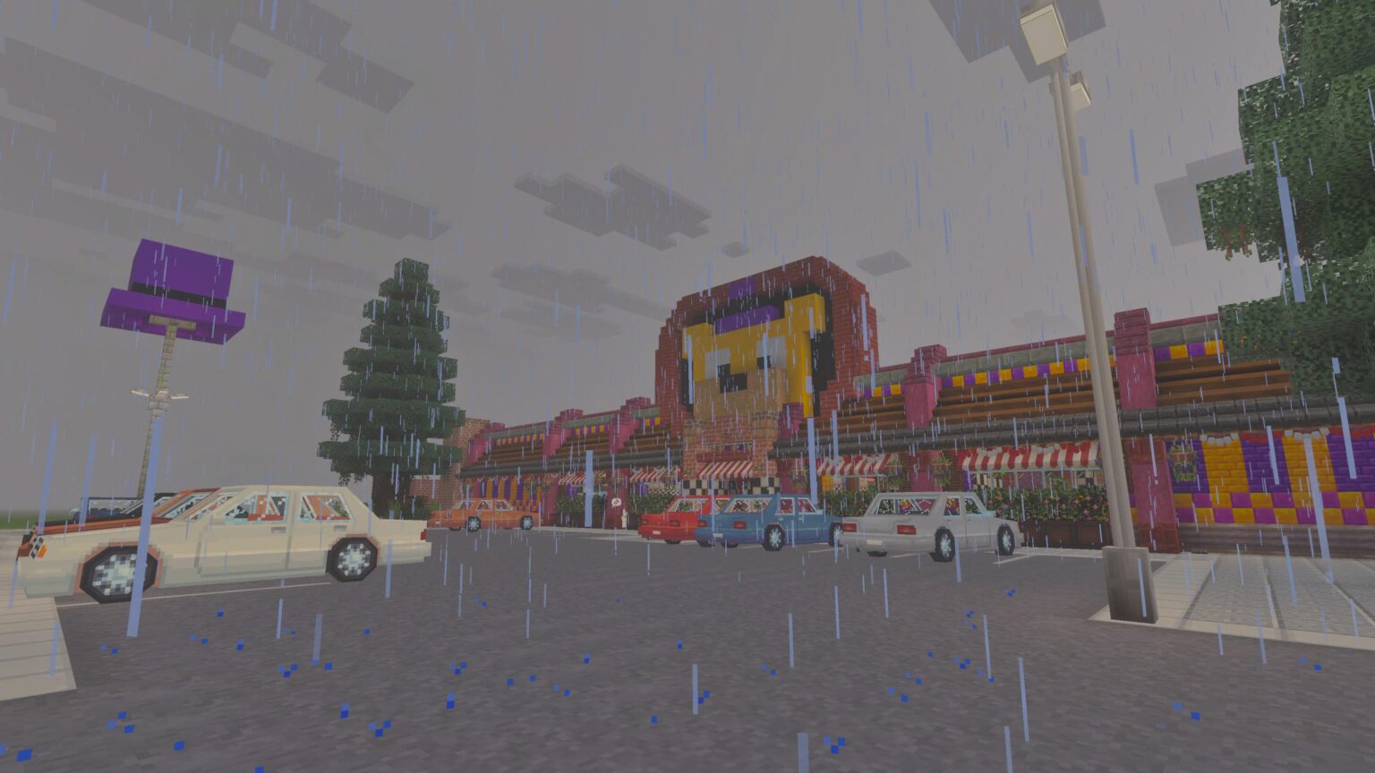 fredbears family diner から始まる fnaf ビルドに取り組んでいます!