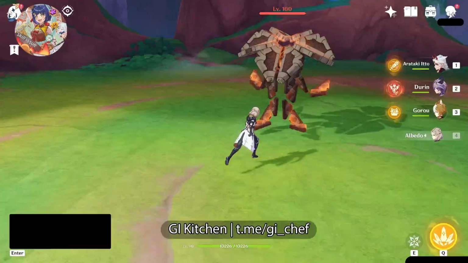 Durin / Itto / Albedo / Gorou [GI Kitchen]