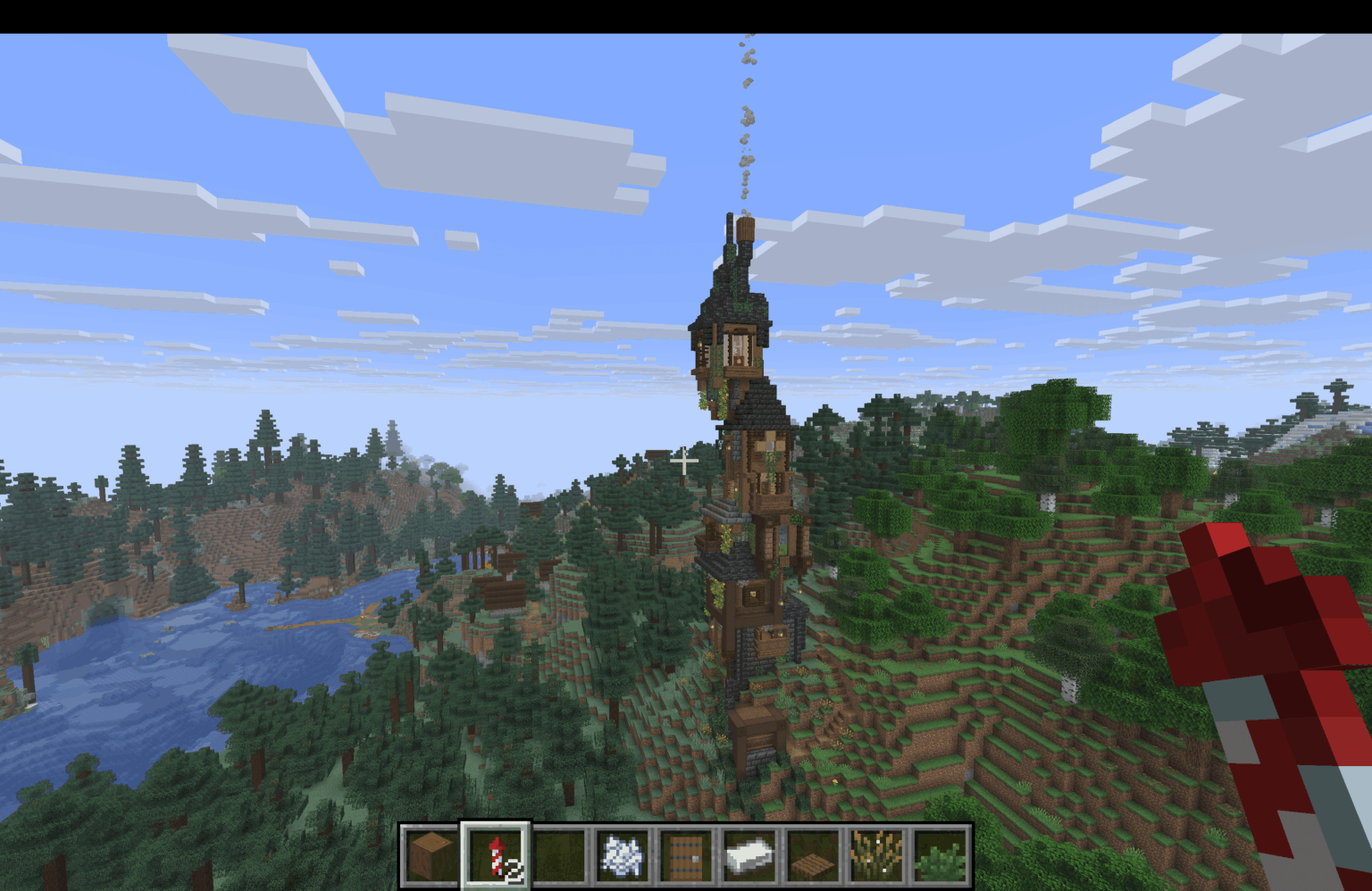 ついに私のラップトップにmcが入りました！この塔を建てました