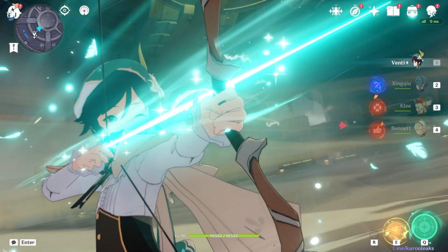 Venti および Klee IR テスト [Via KurooLeaks]