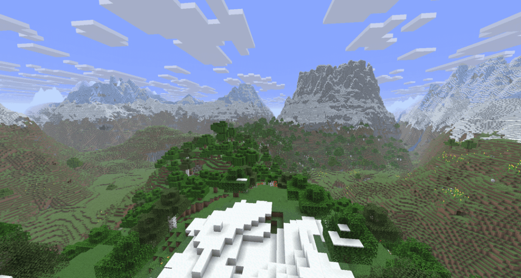 Large Biomes プリセットは非常に過小評価されています