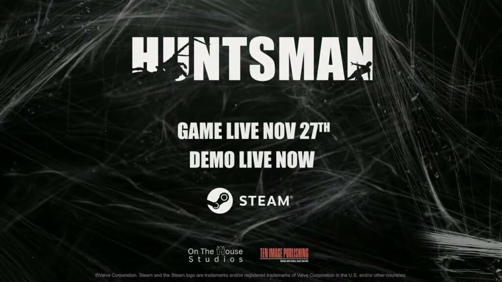 Ten Image Publishing、クモの蔓延する施設に閉じ込められるサバイバルホラー『Huntsman』を11月28日にSteamでリリース | gamebiz