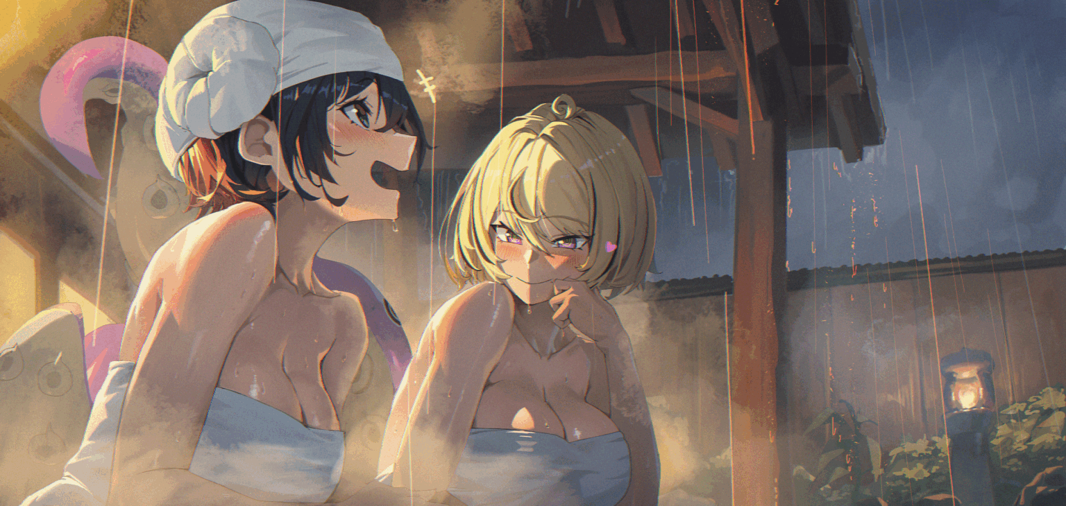 ベルとイダリは一緒に充実した時間を過ごしています。 （ロロ）