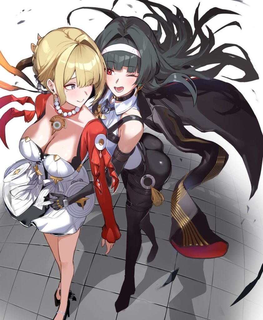 エヴリンとアストラ (Yoruta0419)