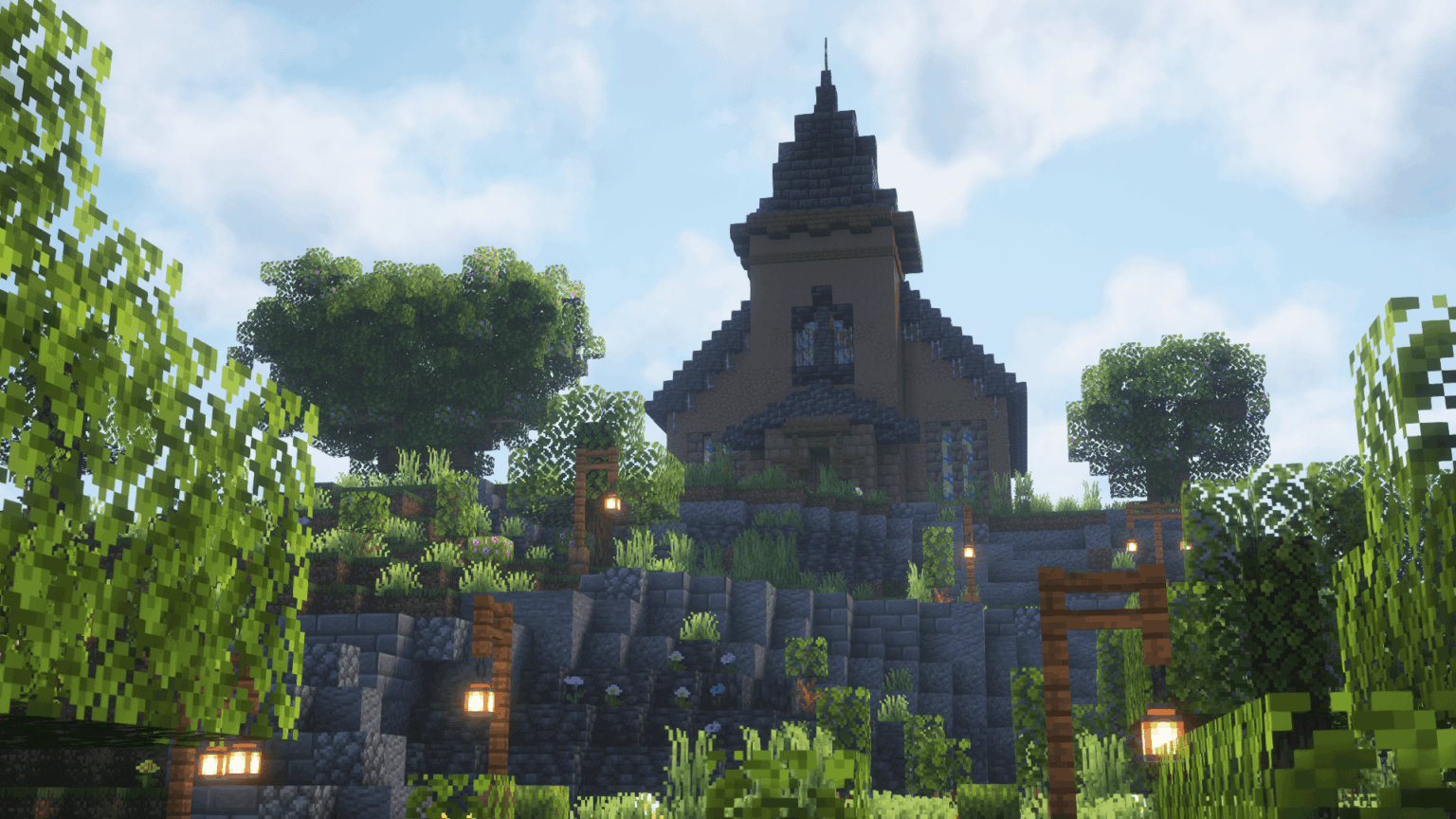 小さな教会の建築！！ :D