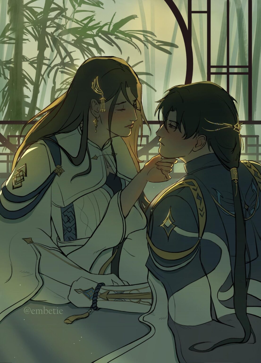 穏やかな朝 [by embetie]