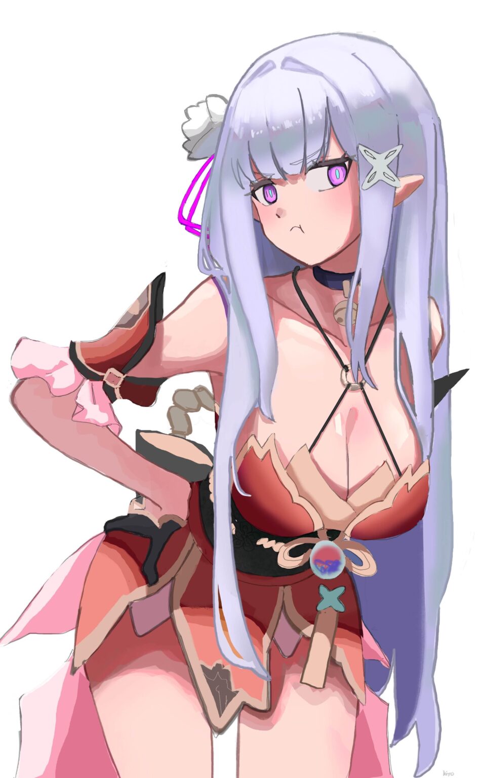 エミリアがスパークルのコスプレ！