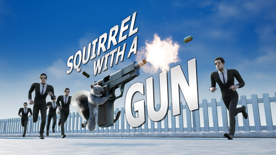 Maximum Entertainment、過激なサンドボックスシューター『Squirrel with a Gun』デジタル版をSwitch 2向けにリリース