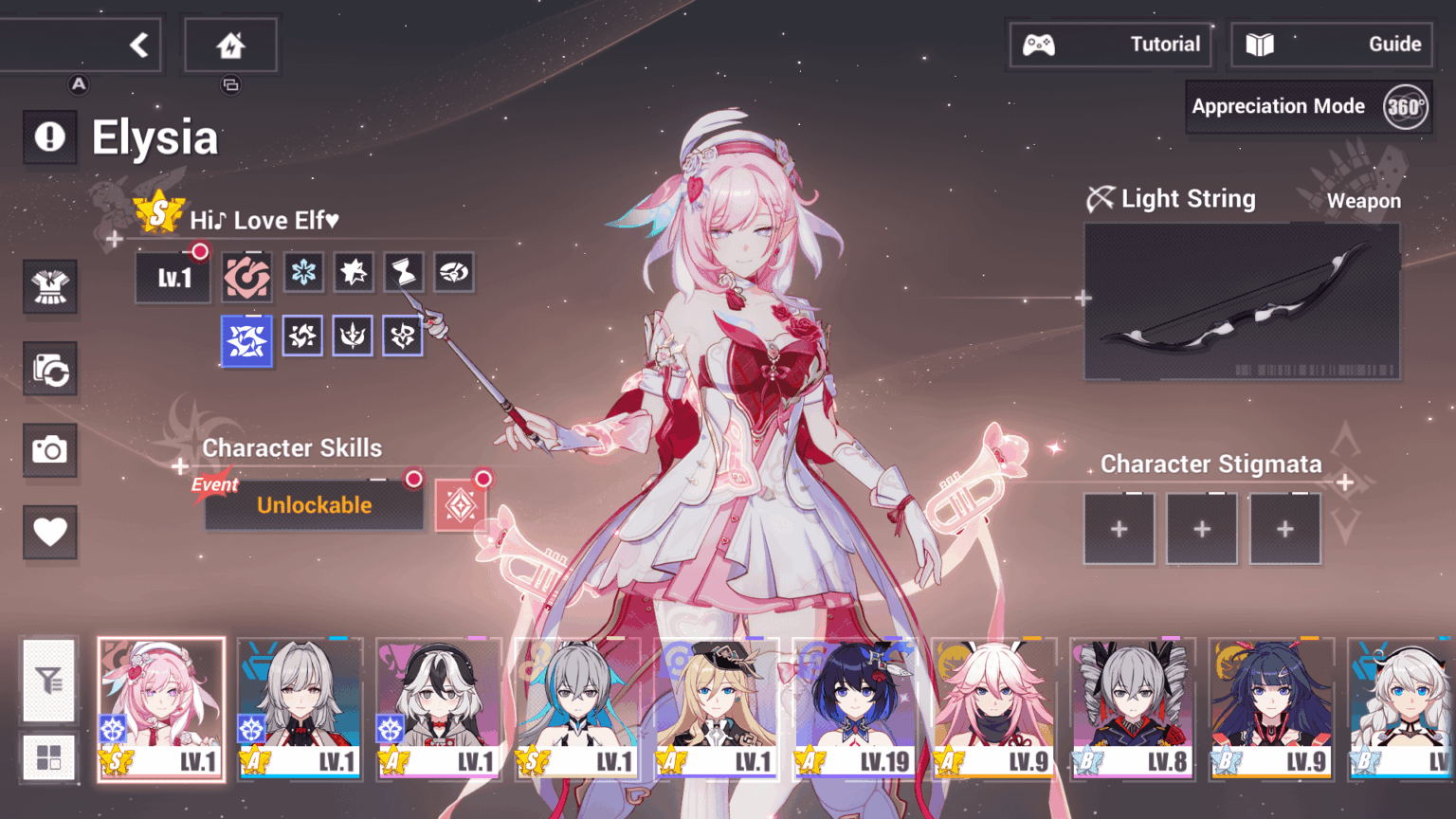 今日始めたばかりですが、エリシアを手に入れました - 何を重点的にやるべきですか?