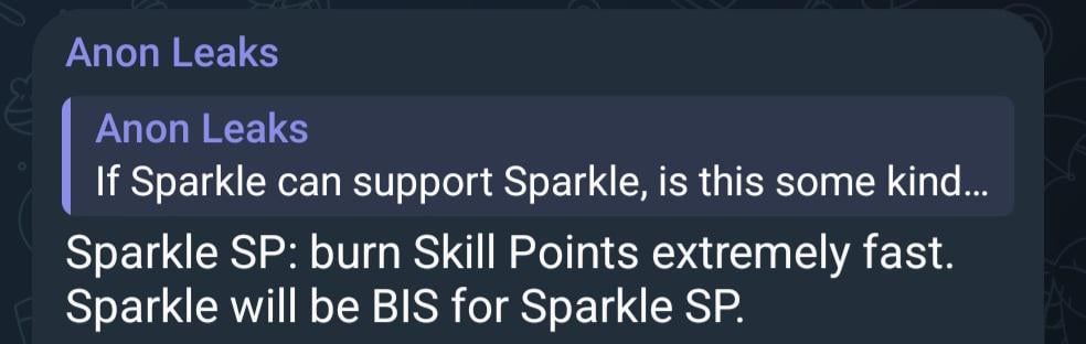 スパークルSPクラム（Anon Leaks経由）
