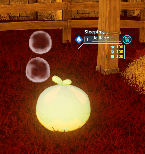 ジェリエットの寝姿初めて見たけど可愛い！