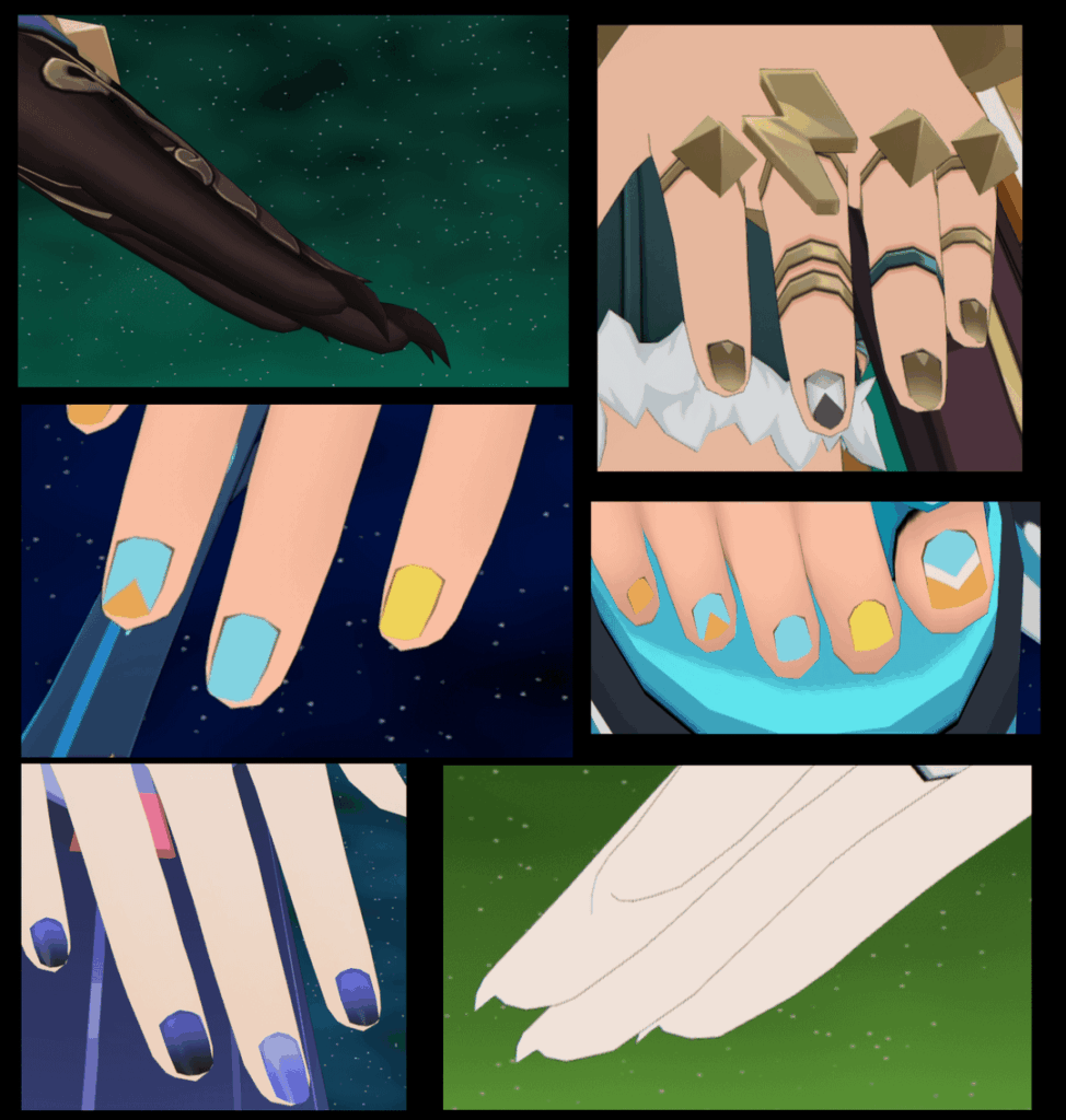 細かいデザインの詳細