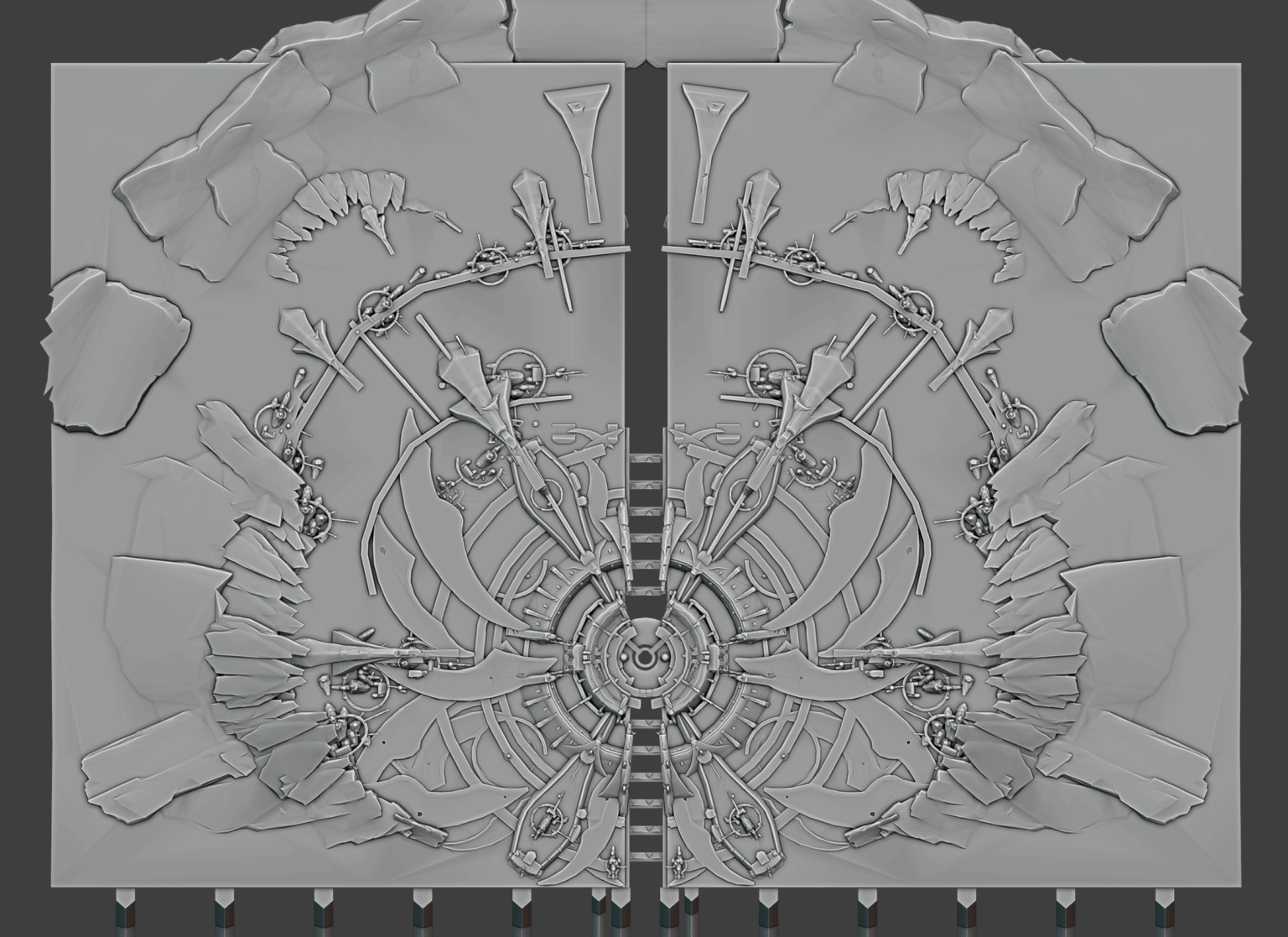 [Spoilers: 6.0] ワールドクエスト「Colors Out of Space」のとある構造物の3Dモデル