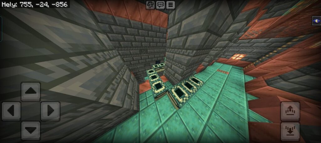 トライアルチャンバーシードの二重要塞、エンドポータル！