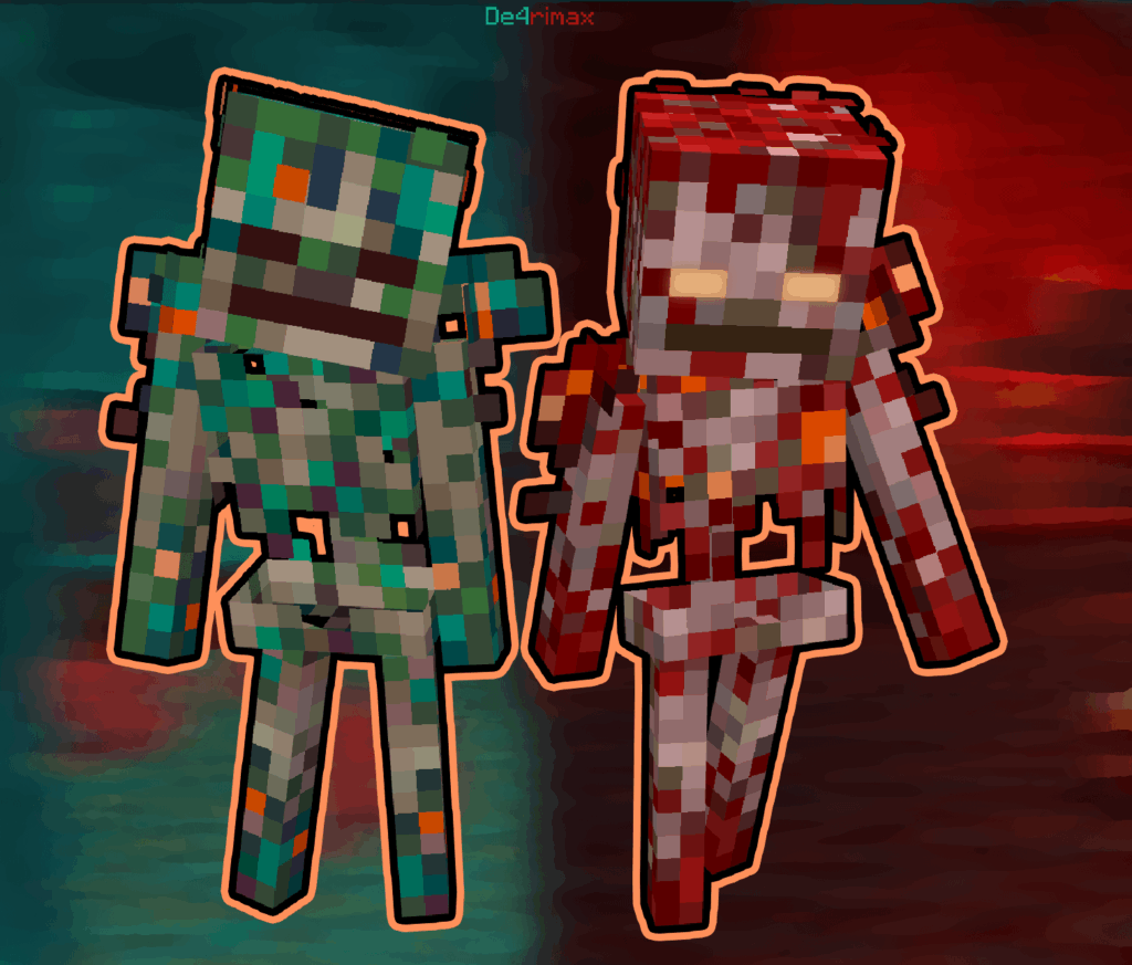 ワープド＆クリムゾンスケルトンのバリエーション