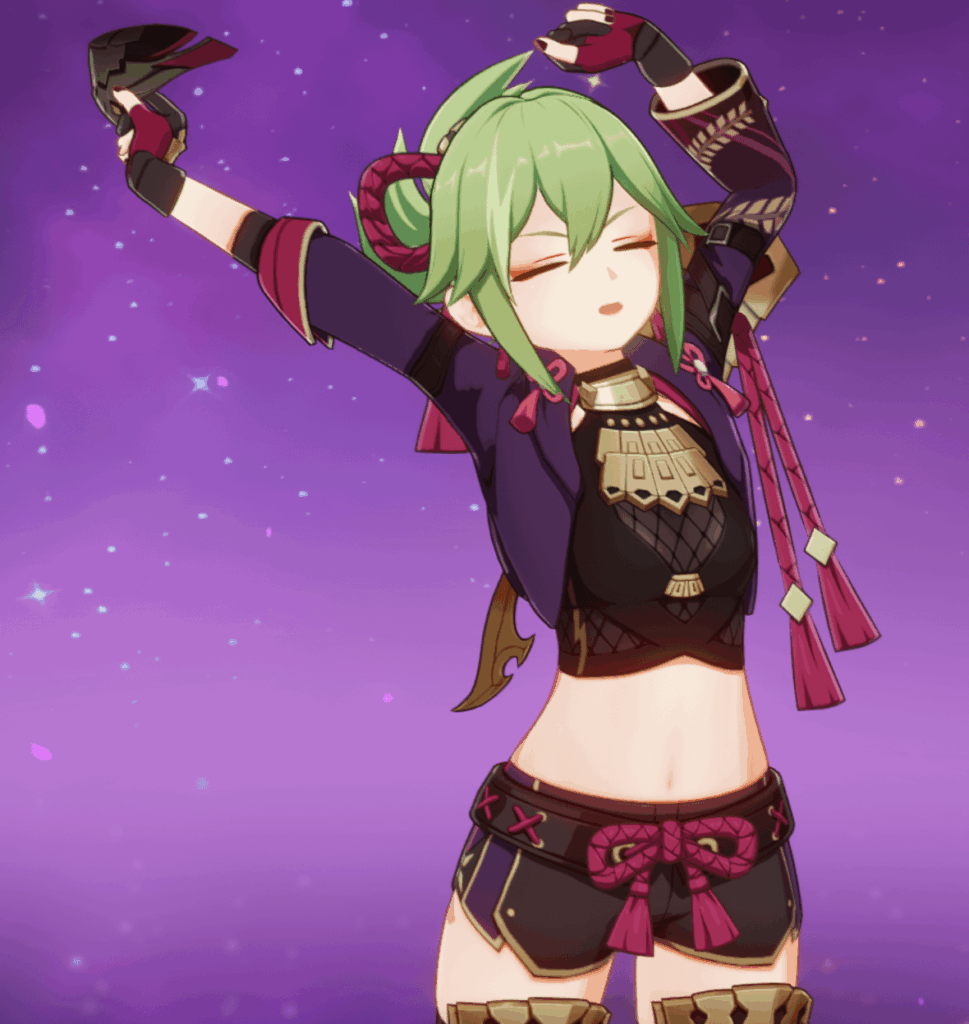 彼女にはマスクなしの服装のオプションが必要です。