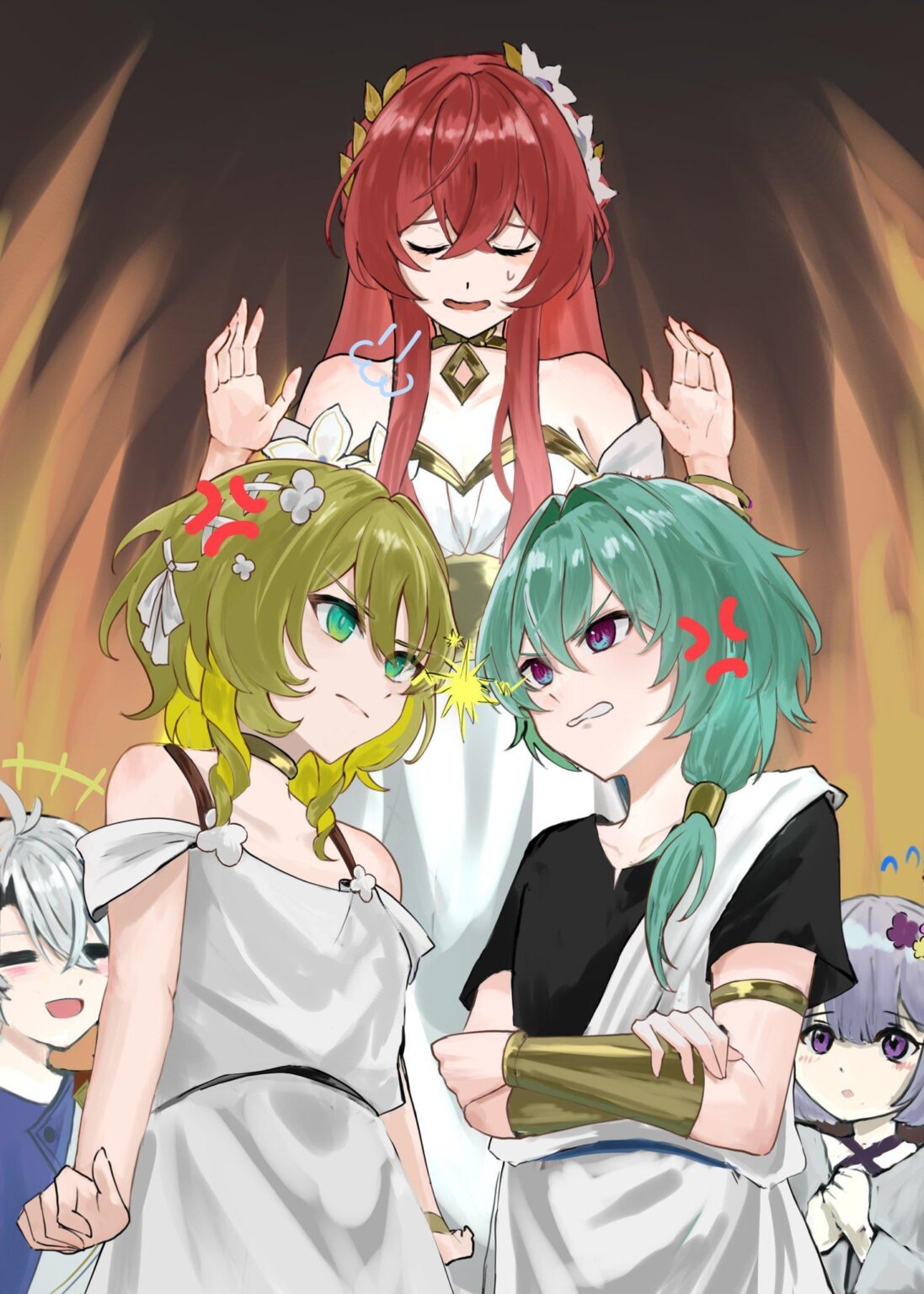 おい、もう、戦わないで。 (@sirasudesu473 より)