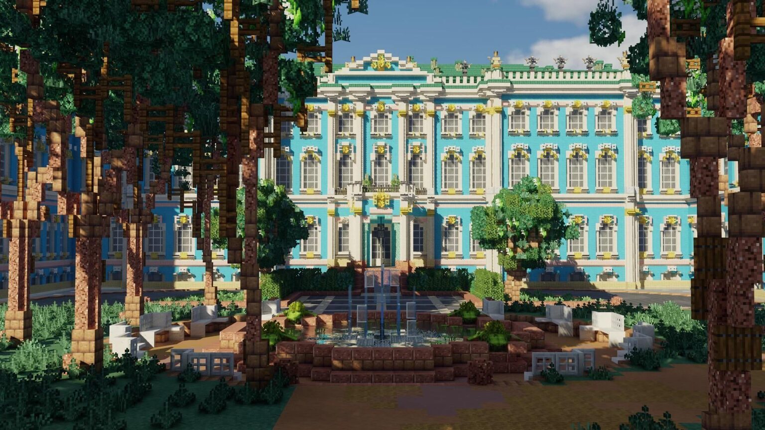 Minecraft の冬宮殿、どう思いますか？