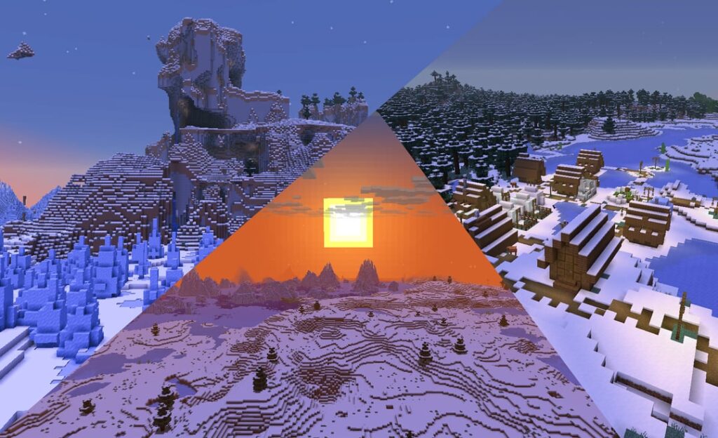 魔法のような冬の世界