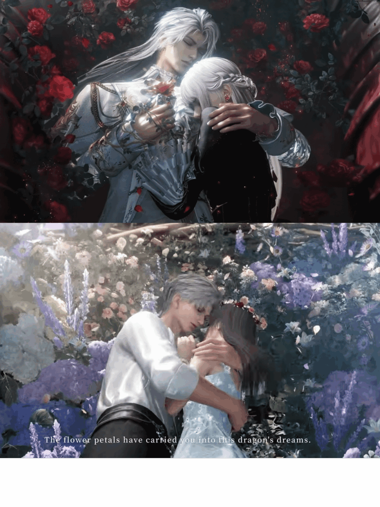 花びらは君をこのドラゴンの夢へと連れて行った