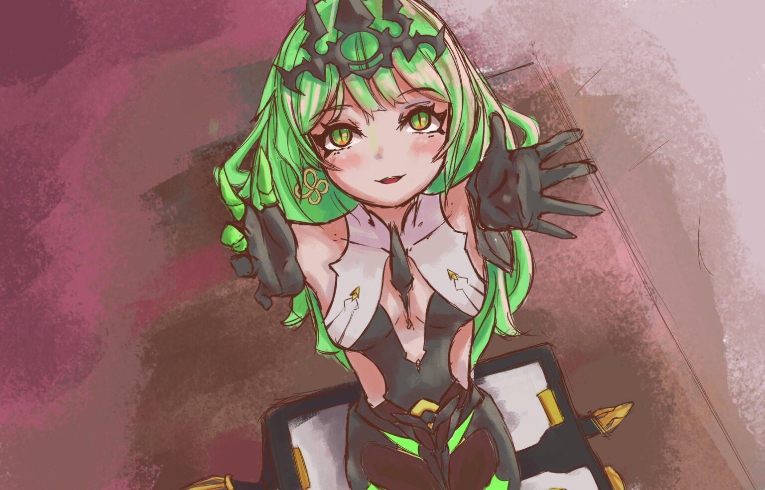 このゲームの最高の妻が新しいバトルスーツを手に入れるまでの画像、567日目：蛇の抱擁に落ちる