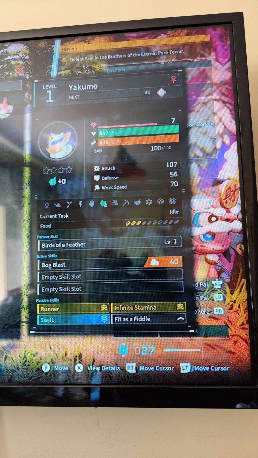 ヤクモはフィドルとして不適合で繁殖を続けるべきでしょうか？