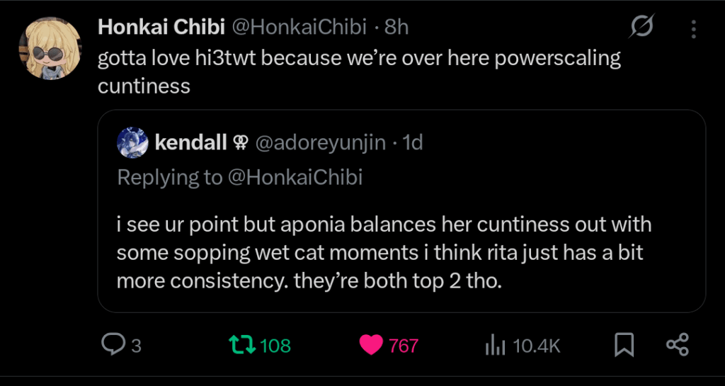 パワースケーリングのかわいらしさ爆笑