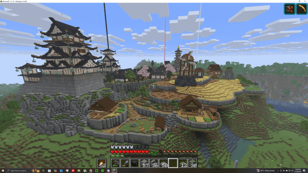 WIP 山腹の日本人村