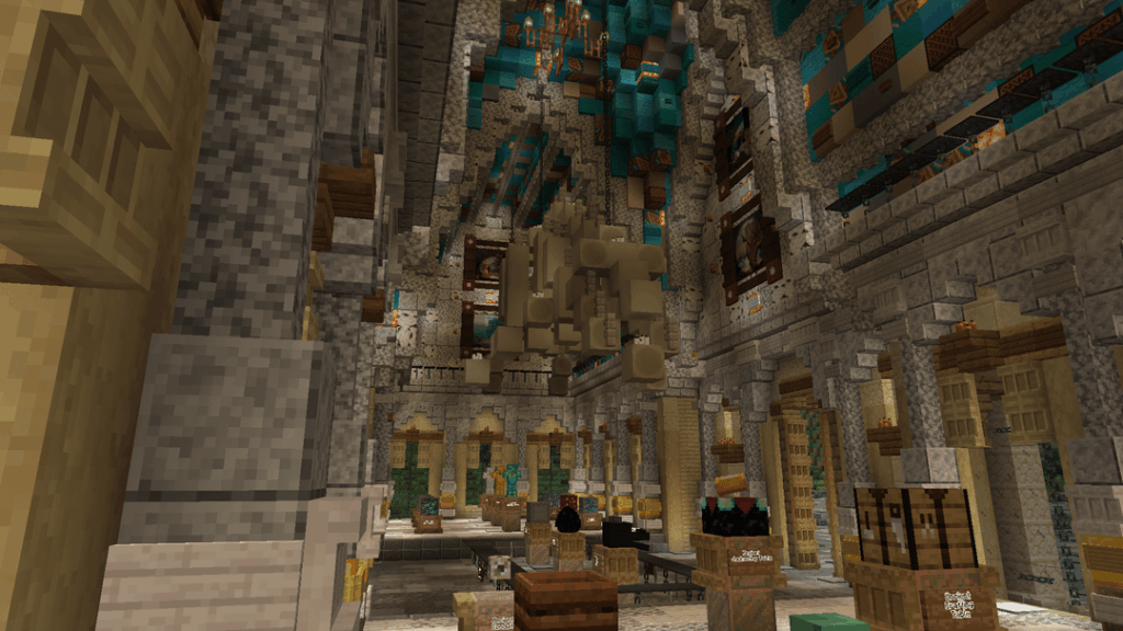 私は自分のハードコアな世界でルーブル美術館をベースにしたパリをテーマにした美術館を建てました