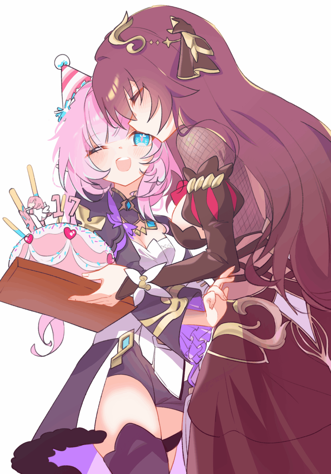 お誕生日おめでとう、エリシア、親愛なるミス・ピンク・レズビアン・スペース・エルフ・ジーザス！