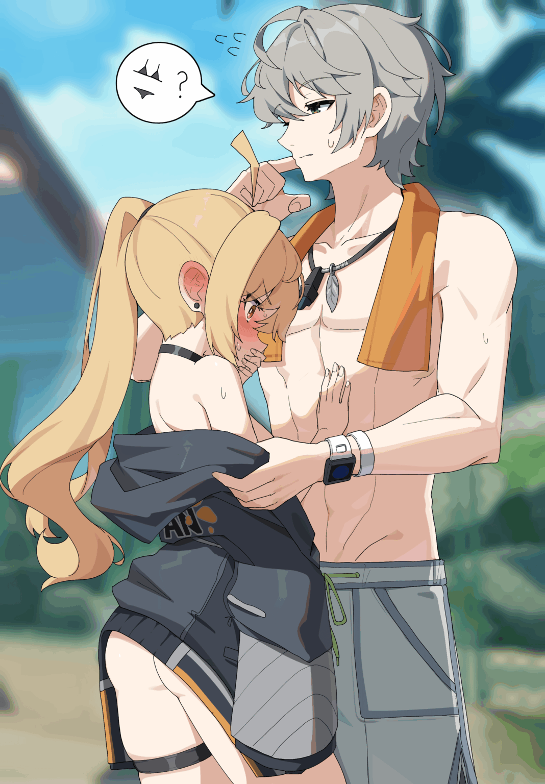 パイパー、なんて恥知らずなんだろう！😳😳😳 (アート by @Wak__kun)