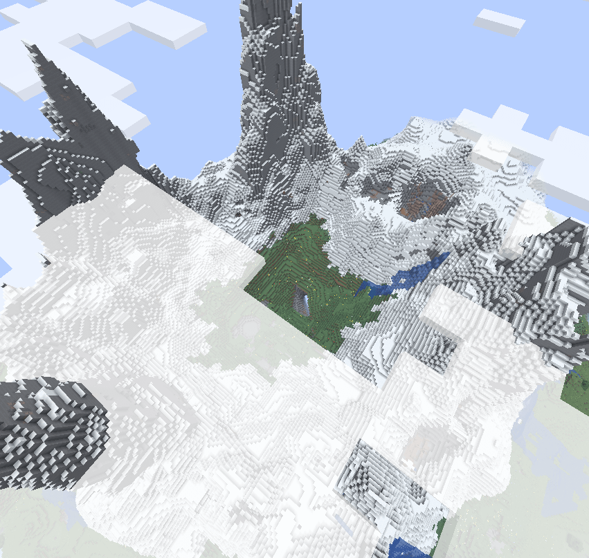 中心がほとんどない山