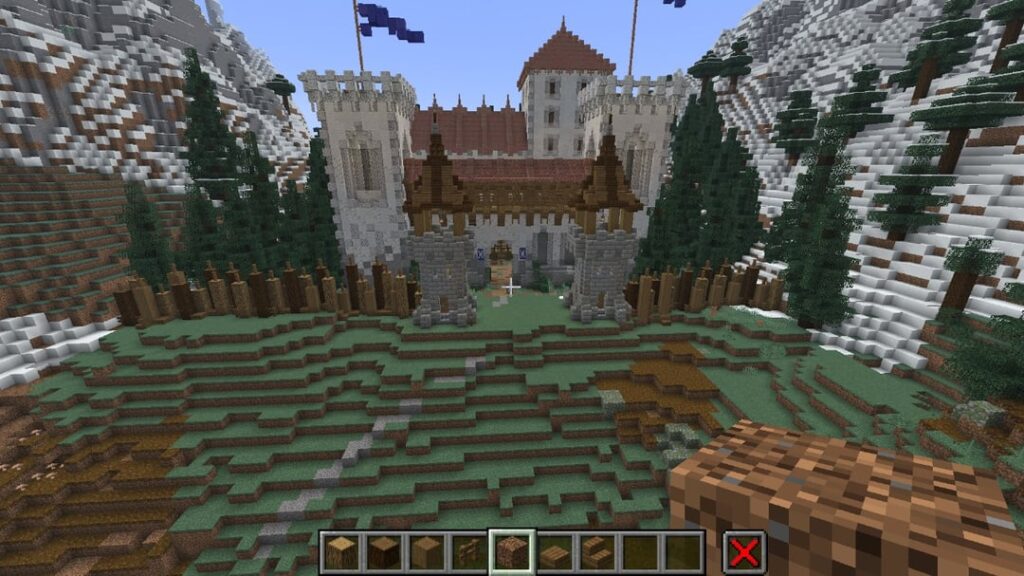 山城、初めての建築。