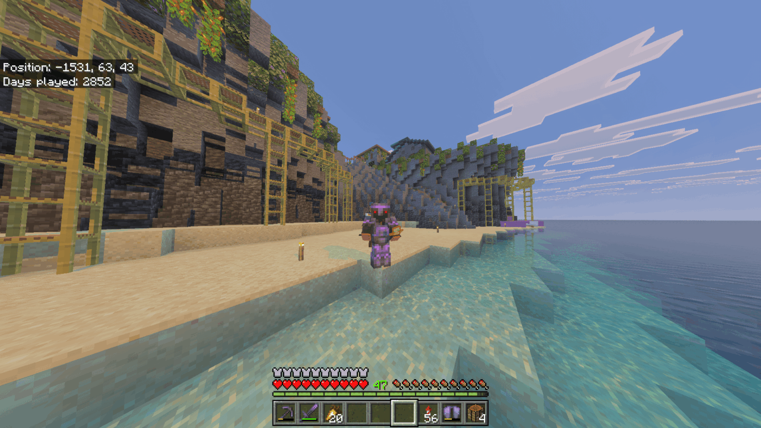 崖のテラフォーミング