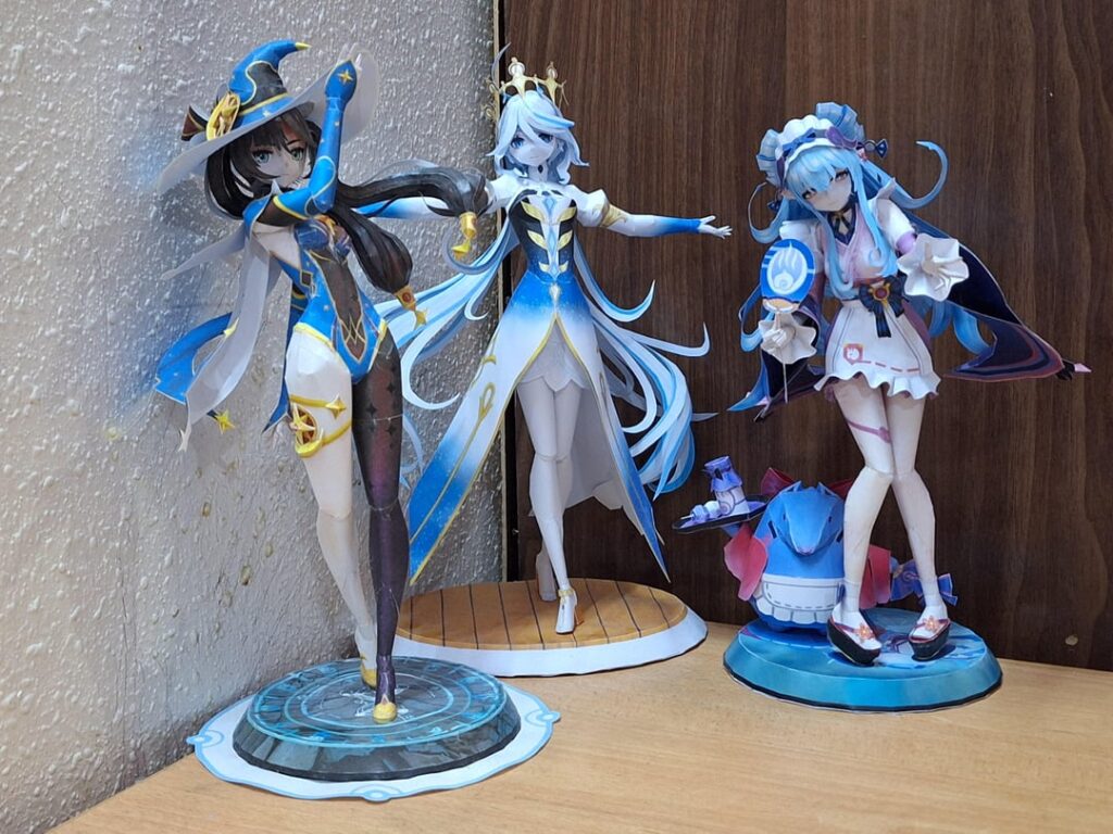 私の原神のペーパークラフトのすべて!!! 私の原神のペーパークラフトのすべて!!!