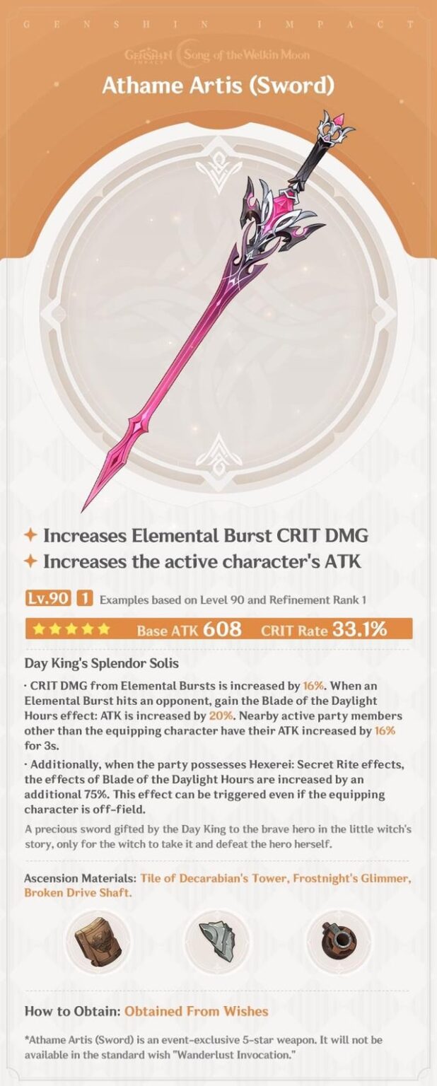 『極北の夜想曲』版「ルナⅢ」新武器概要