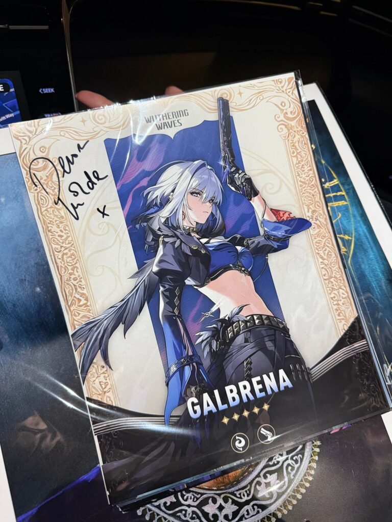 ガルブレナとカルロッタの声優に会った