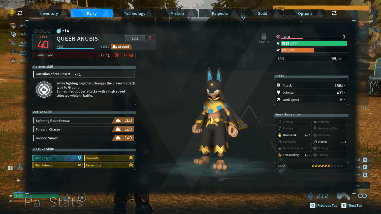 デーモンゴッドとセレニティタータクルを釣ったので、何をしなければならないかわかった