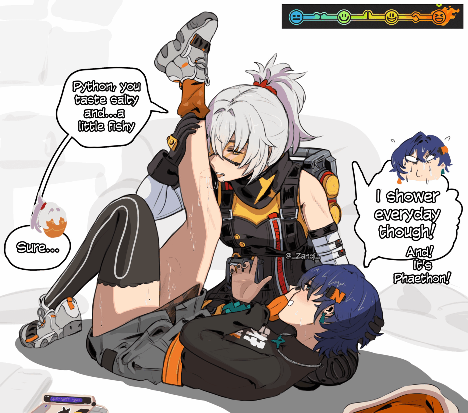 ハリンとベルは「親密」 | @_Zanqi_