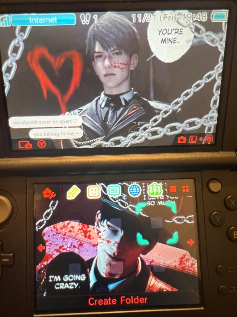 ヤンデレカレブの3DSテーマを作りました