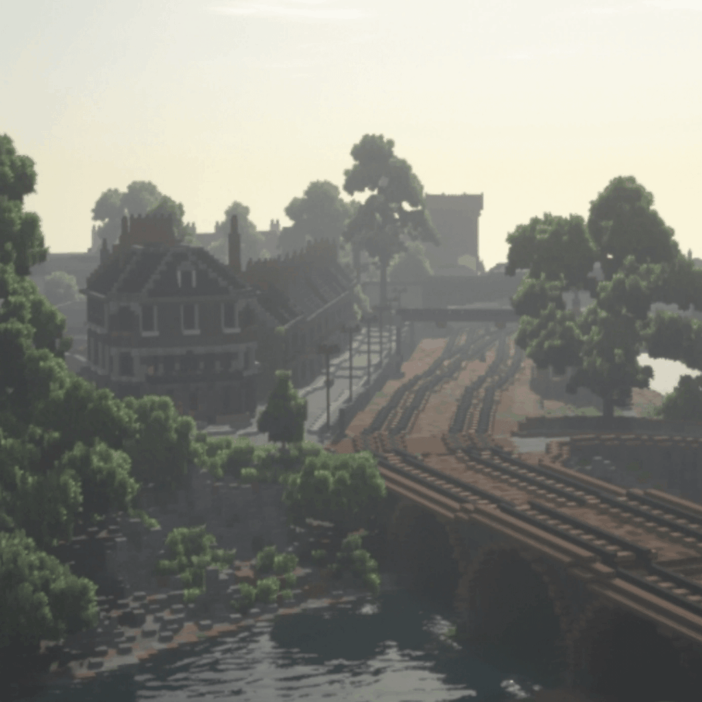 私の街の風景。