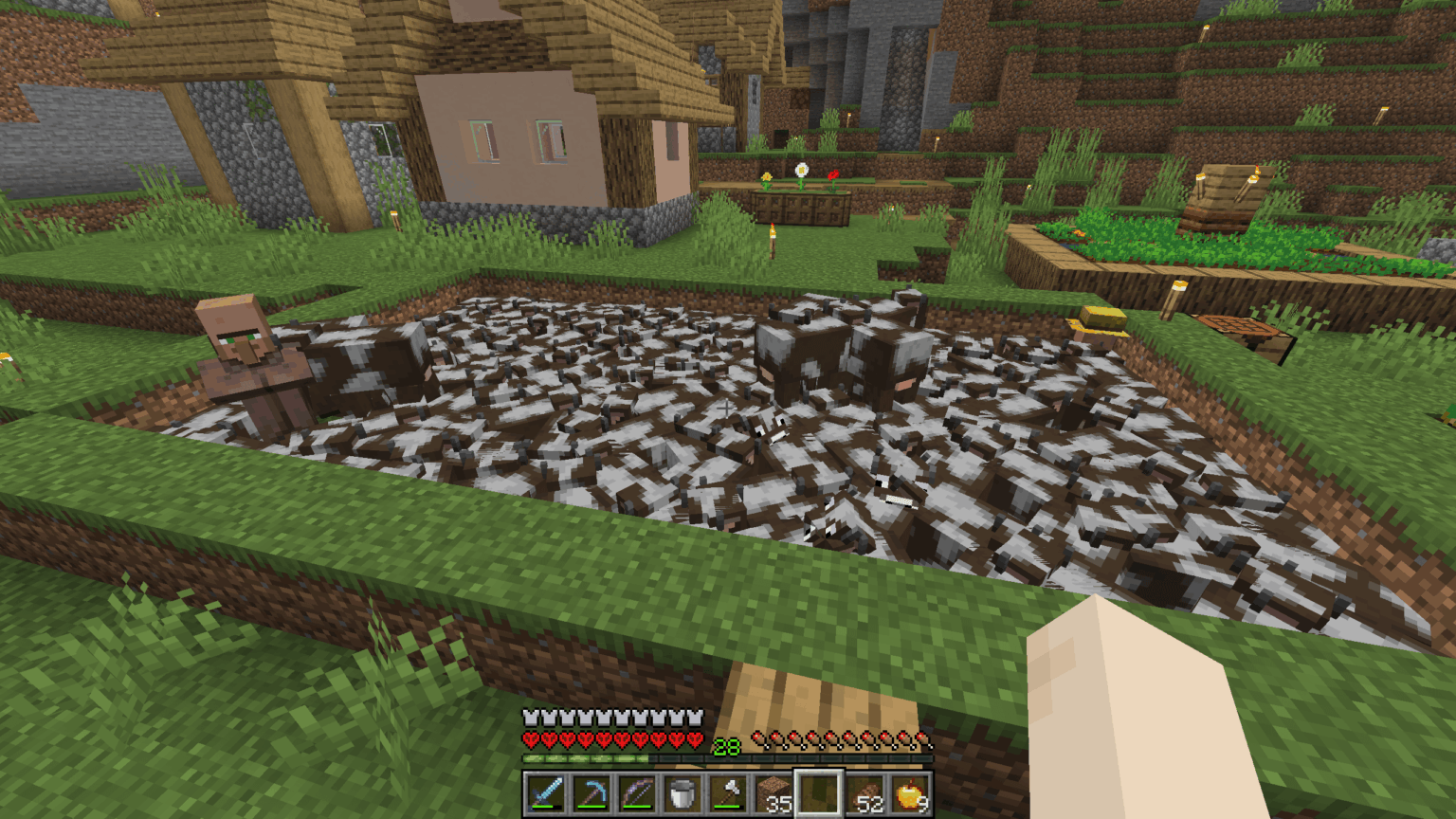 どうすれば愚かな村人たちを牛舎から追い出すことができますか?