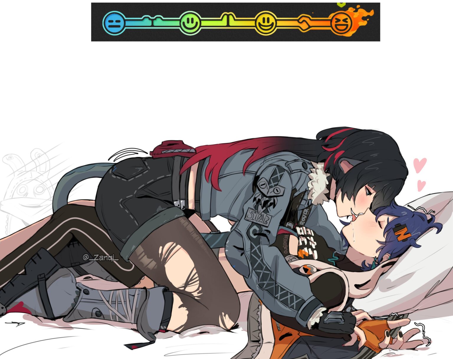 完全な信頼のキッシーズ (_Zanqi_)