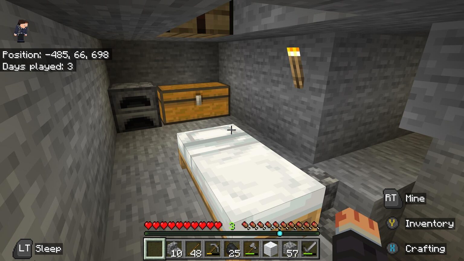 私の友達はAFKで、私も参加して彼らの基地を見つけました。今では私は彼らの邸宅の下にある小さな基地でゴブリンとして暮らしています。