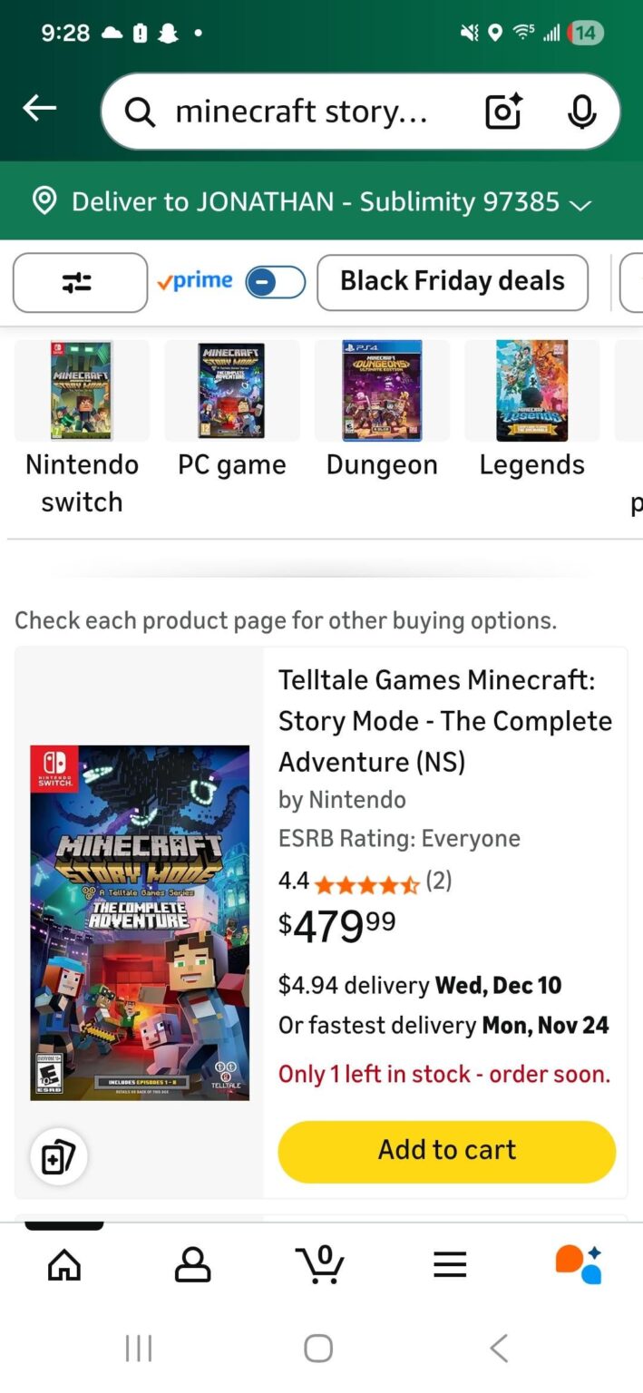 Minecraft のストーリー モードは復活する必要がある、なぜならこの価格はいくらなのか