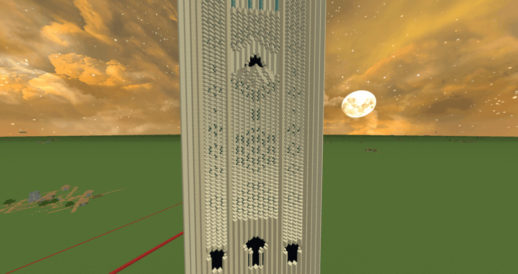 斜めファサードの興味深い建築技術 (完成写真 4)