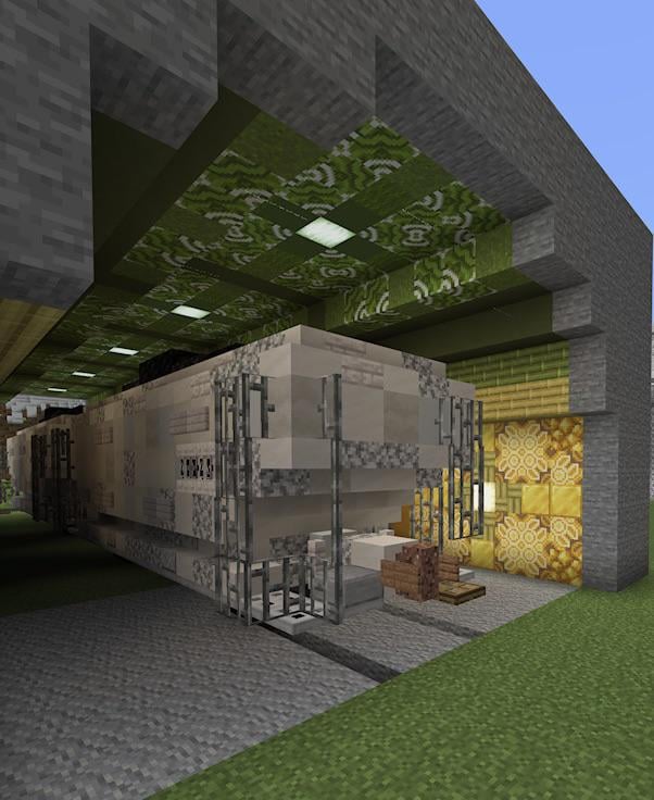 カラフルな鉄道トンネル