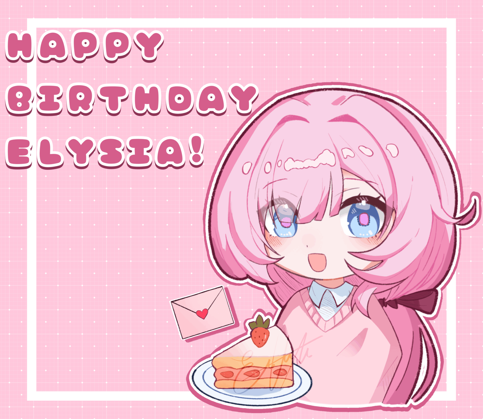 エリシアさん、お誕生日おめでとう！ 💘🍰