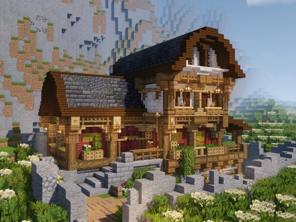 少し前に作った家